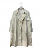 green label relaxingグリーンレーベルリラクシング）の古着「エアリー トレンチ コート」｜ベージュ