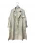 green label relaxing（グリーンレーベルリラクシング）の古着「エアリー トレンチ コート」｜ベージュ