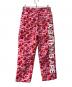 A BATHING APE (ア ベイシング エイプ) ABC CAMO TRACK PANTS ピンク サイズ:S：17000円