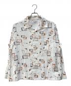 WEIRDOウィアード）の古着「ATOMIC L/S SHIRTS」｜アイボリー