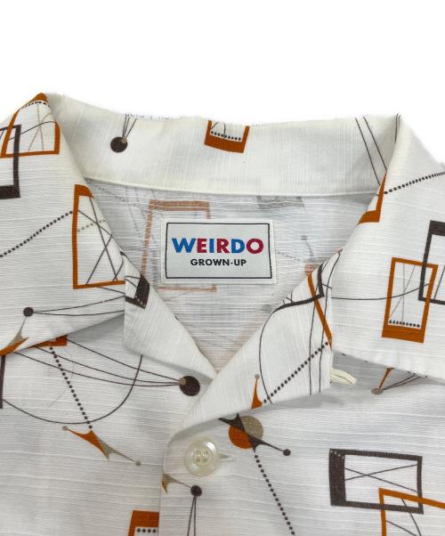 WEIRDO（ウィアード）WEIRDO (ウィアード) ATOMIC L/S SHIRTS アイボリー サイズ:XLの古着・服飾アイテム