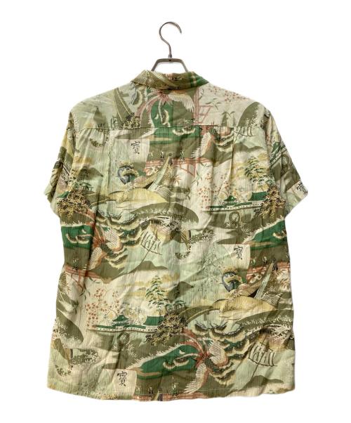 Sun Surf（サンサーフ）Sun Surf (サンサーフ) アロハシャツ グリーン サイズ:サイズ表記無しの古着・服飾アイテム