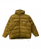 CarHarttカーハート）の古着「Rain Defender Loose Fit Montana Insulated Puff Jacke」｜ブラウン