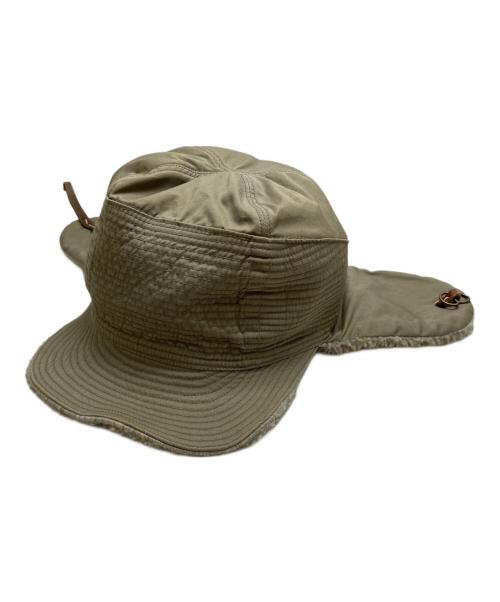 KAPITAL（キャピタル）KAPITAL (キャピタル) フライトキャップ オリーブの古着・服飾アイテム