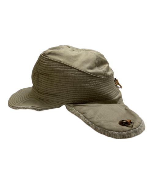 KAPITAL（キャピタル）KAPITAL (キャピタル) フライトキャップ オリーブの古着・服飾アイテム