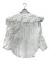 Heriter（エリテ）の古着「フリルカラーブラウス」｜ホワイト