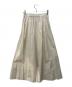 BEAUTY&YOUTH (ビューティーアンドユース) タイプライター ギャザーマキシスカート ベージュ サイズ:Ｓ 未使用品：3000円