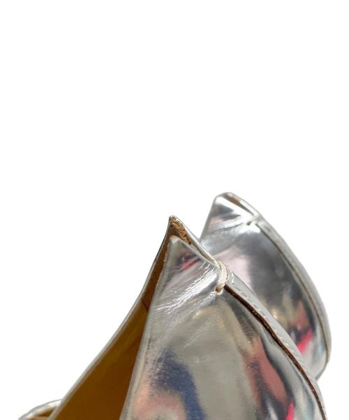 ALEXANDER McQUEEN（アレキサンダーマックイーン）ALEXANDER McQUEEN (アレキサンダーマックイーン) ヒールパンプス シルバー サイズ:37の古着・服飾アイテム