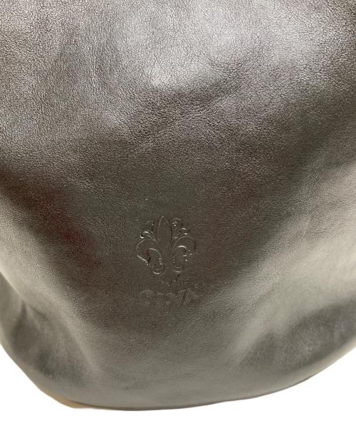 CI-VA（チーバ）CI-VA (チーバ) レザー巾着ショルダーバッグ ブラックの古着・服飾アイテム