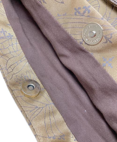 russet（ラシット）russet (ラシット) 花柄トートバッグ ゴールドの古着・服飾アイテム