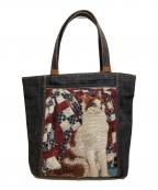 Think Bee!シンクビー!）の古着「デニムトートバッグ」｜インディゴ