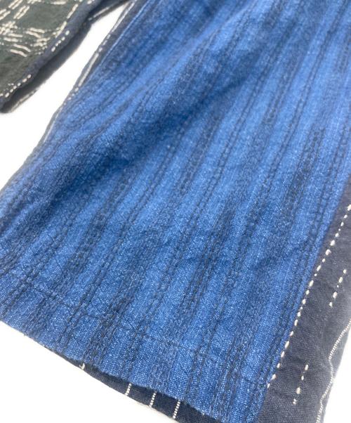 TIGRE BROCANTE（ティグルブロカンテ）TIGRE BROCANTE (ティグルブロカンテ) コットンパッチワークパンツ インディゴ サイズ:Sの古着・服飾アイテム