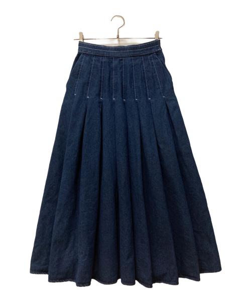 machatt（マチャット）machatt (マチャット) デニムスカート インディゴ サイズ:サイズ表記なしの古着・服飾アイテム