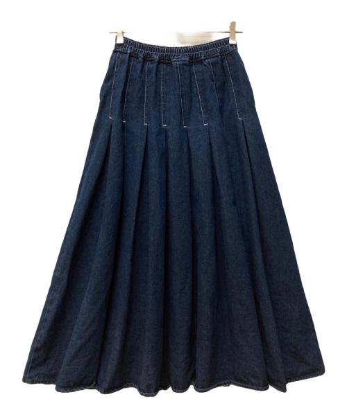 machatt（マチャット）machatt (マチャット) デニムスカート インディゴ サイズ:サイズ表記なしの古着・服飾アイテム