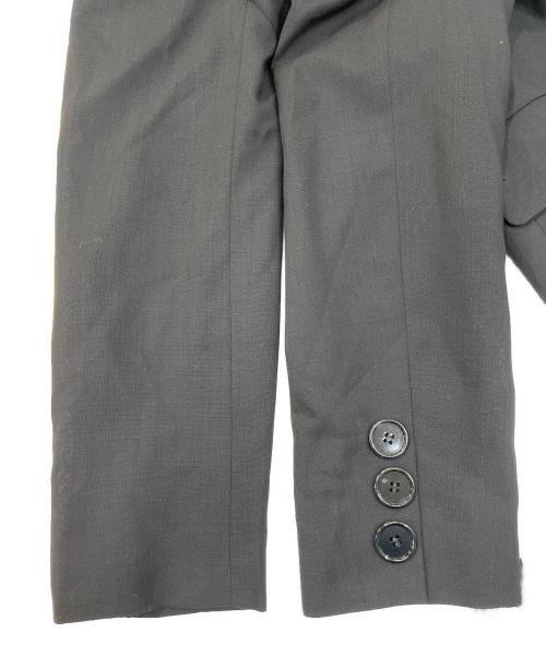 Christian Dior（クリスチャン ディオール）Christian Dior (クリスチャン ディオール) ノーカラージャケット ブラック サイズ:Mの古着・服飾アイテム