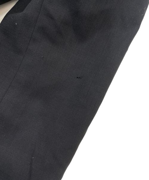 Christian Dior（クリスチャン ディオール）Christian Dior (クリスチャン ディオール) ノーカラージャケット ブラック サイズ:Mの古着・服飾アイテム