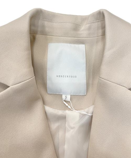 MERCURY DUO（マーキュリーデュオ）MERCURY DUO (マーキュリーデュオ) ダブルブレストジャケット ベージュ サイズ:S 未使用品の古着・服飾アイテム