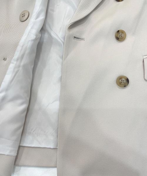 MERCURY DUO（マーキュリーデュオ）MERCURY DUO (マーキュリーデュオ) ダブルブレストジャケット ベージュ サイズ:S 未使用品の古着・服飾アイテム