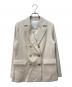 MERCURY DUO（マーキュリーデュオ）の古着「ダブルブレストジャケット」｜ベージュ