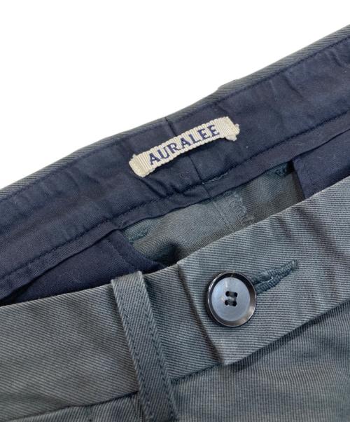 AURALEE（オーラリー）AURALEE (オーラリー) EXCLUSIVE WASHED FINX CHINO PANTS カーキ サイズ:SIZE 3の古着・服飾アイテム