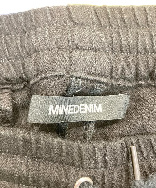 MINEDENIM（マインデニム）MINEDENIM (マインデニム) C . Wool Denim Hem Zip Easy PS ブラック サイズ:1の古着・服飾アイテム