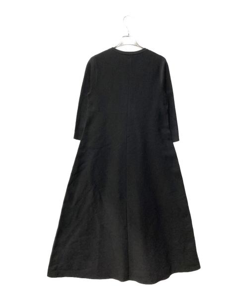 PLST（プラステ）PLST (プラステ) ホールガーメントRAラインワンピース ブラック サイズ:Sの古着・服飾アイテム