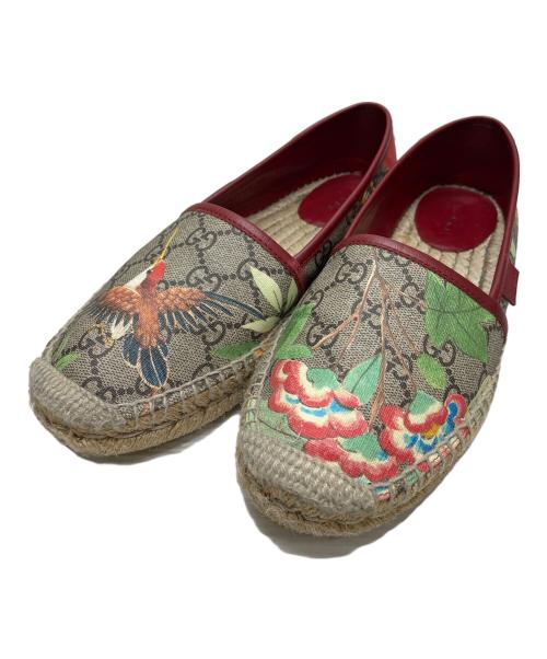 GUCCI（グッチ）GUCCI (グッチ) エスパドリーユ ベージュ サイズ:36 1/2の古着・服飾アイテム