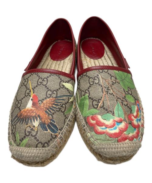 GUCCI（グッチ）GUCCI (グッチ) エスパドリーユ ベージュ サイズ:36 1/2の古着・服飾アイテム