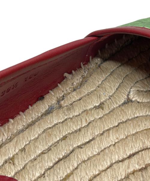 GUCCI（グッチ）GUCCI (グッチ) エスパドリーユ ベージュ サイズ:36 1/2の古着・服飾アイテム