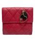 CHANEL（シャネル）の古着「マトラッセ3つ折り財布」｜レッド