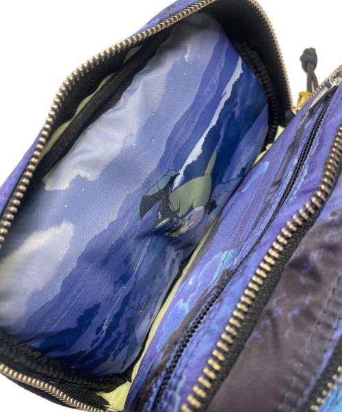 PORTER（ポーター）PORTER (ポーター) となりのトトロ (トナリノトトロ) 2WAY SHOULDER BAG ブラック×ブルー 未使用品の古着・服飾アイテム