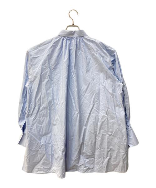 GALLARDA GALANTE（ガリャルダガランテ）GALLARDA GALANTE (ガリャルダガランテ) レギュラーカラーボリュームシャツ スカイブルー サイズ:Fの古着・服飾アイテム