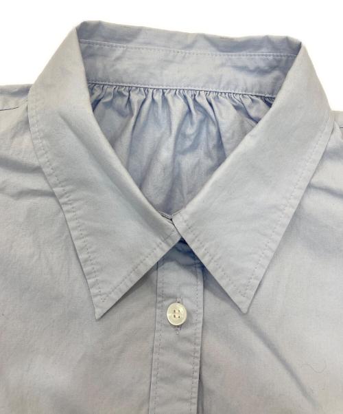 GALLARDA GALANTE（ガリャルダガランテ）GALLARDA GALANTE (ガリャルダガランテ) レギュラーカラーボリュームシャツ スカイブルー サイズ:Fの古着・服飾アイテム