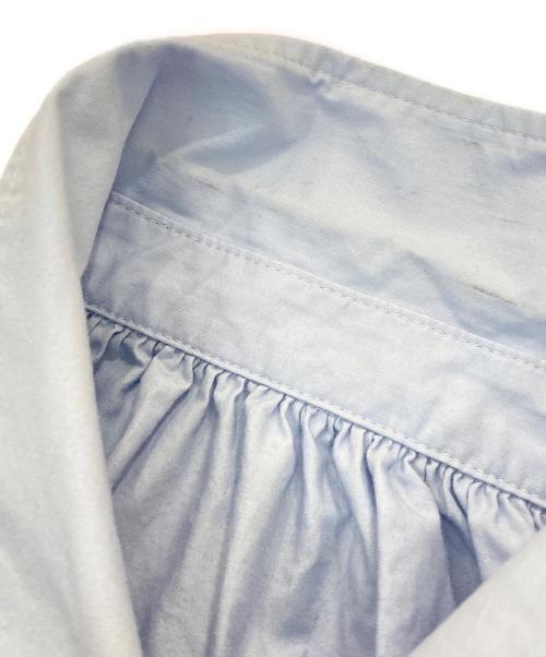 GALLARDA GALANTE（ガリャルダガランテ）GALLARDA GALANTE (ガリャルダガランテ) レギュラーカラーボリュームシャツ スカイブルー サイズ:Fの古着・服飾アイテム