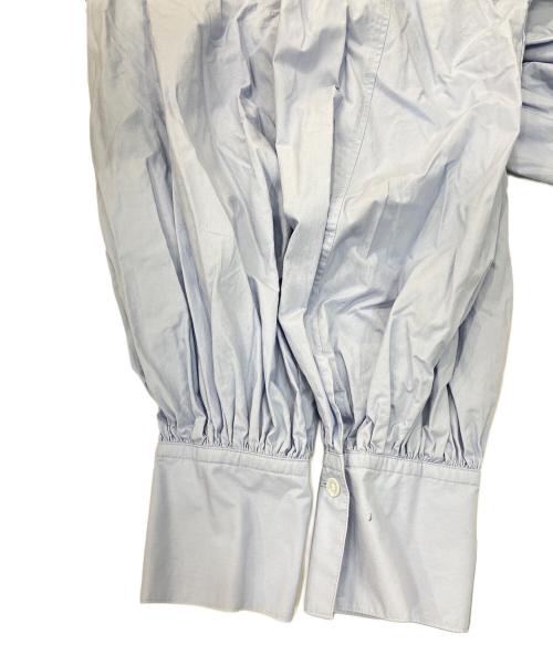 GALLARDA GALANTE（ガリャルダガランテ）GALLARDA GALANTE (ガリャルダガランテ) レギュラーカラーボリュームシャツ スカイブルー サイズ:Fの古着・服飾アイテム