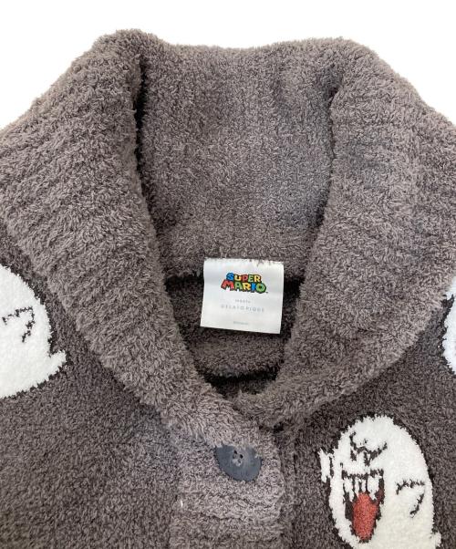 gelato pique（ジェラートピケ）gelato pique (ジェラートピケ) SUPER MARIO (スーパーマリオ) カーディガン グレー サイズ:SIZE Fの古着・服飾アイテム