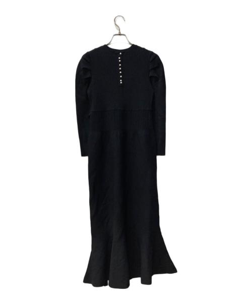 Rirandture（リランドチュール）Rirandture (リランドチュール) ビスチェマーメイドニットワンピース ブラック サイズ:1の古着・服飾アイテム