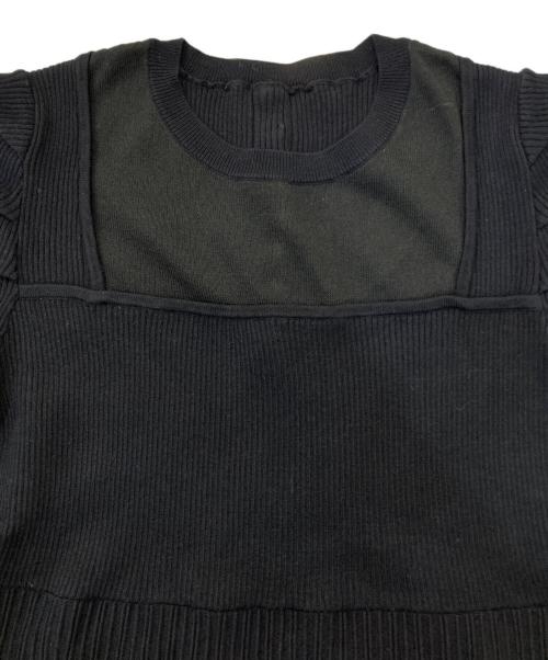 Rirandture（リランドチュール）Rirandture (リランドチュール) ビスチェマーメイドニットワンピース ブラック サイズ:1の古着・服飾アイテム