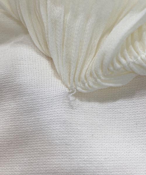 Snidel（スナイデル）Snidel (スナイデル) フリルスリーブカットプルオーバー アイボリー サイズ:FREEの古着・服飾アイテム