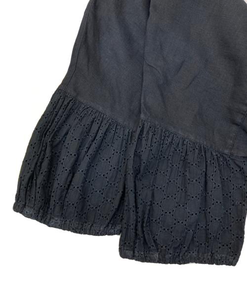 BASCO（バスコ）BASCO (バスコ) リネンブラウス ブラック サイズ:SIZE 2の古着・服飾アイテム