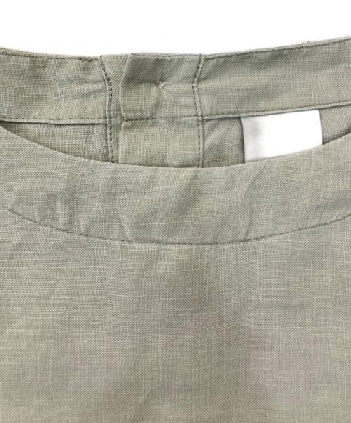 BASCO（バスコ）BASCO (バスコ) リネンブラウス ベージュ サイズ:SIZE 2の古着・服飾アイテム