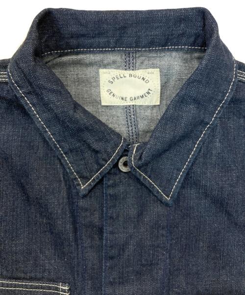 SPELL BOUND（スペルバウンド）SPELL BOUND (スペルバウンド) カバーオール インディゴ サイズ:2の古着・服飾アイテム