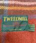 TWEEDMILL (ツイードミル) チェックマフラー レッド：4000円