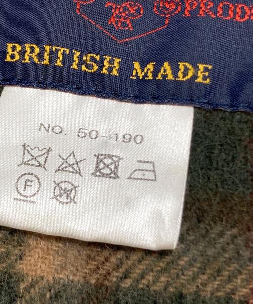 TWEEDMILL（ツイードミル）TWEEDMILL (ツイードミル) ツイードミル ウールタータンチェックストール レッドの古着・服飾アイテム