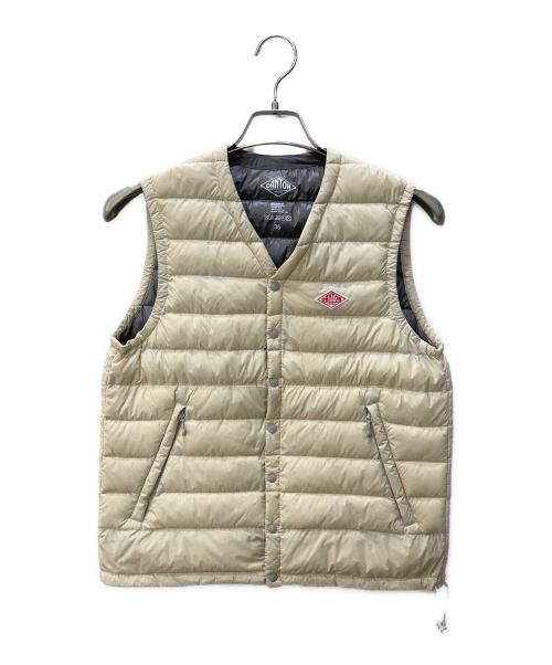 DANTON（ダントン）DANTON (ダントン) ダウンベスト ベージュ サイズ:36の古着・服飾アイテム
