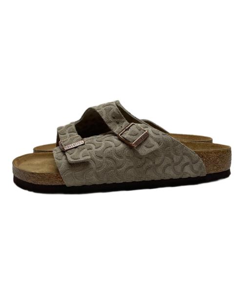 BIRKENSTOCK（ビルケンシュトック）BIRKENSTOCK (ビルケンシュトック) BEAMS (ビームス) Zurich BONE PATTERN ベージュ サイズ:27の古着・服飾アイテム