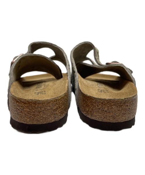 BIRKENSTOCK（ビルケンシュトック）BIRKENSTOCK (ビルケンシュトック) BEAMS (ビームス) Zurich BONE PATTERN ベージュ サイズ:27の古着・服飾アイテム