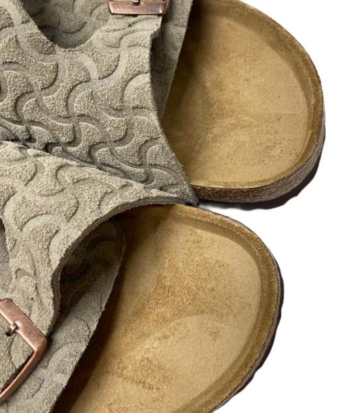 BIRKENSTOCK（ビルケンシュトック）BIRKENSTOCK (ビルケンシュトック) BEAMS (ビームス) Zurich BONE PATTERN ベージュ サイズ:27の古着・服飾アイテム