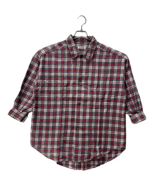 I.S.（アイエス）I.S. (アイエス) シャツ レッド サイズ:SIZE 9の古着・服飾アイテム