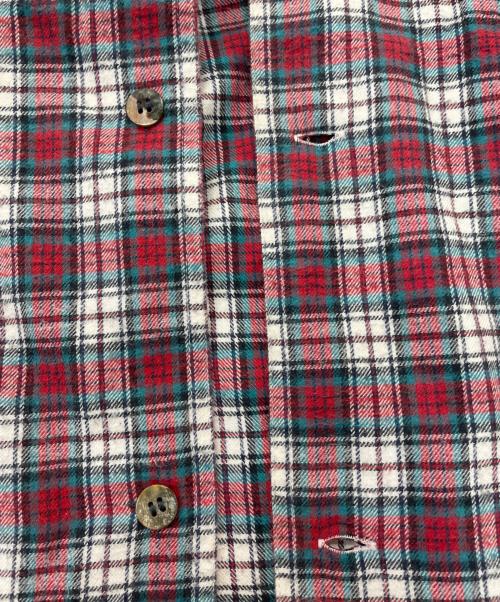 I.S.（アイエス）I.S. (アイエス) シャツ レッド サイズ:SIZE 9の古着・服飾アイテム